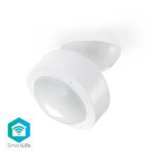 SmartLife Smart Motion Sensor | Wi-Fi | Batteriebetrieben / Netzadapter | Erfassungswinkel: 120 | Erfassungsbereich: 10,0m | Weiß