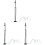 3Pcs Black Mini Simulation Railroad Lights for Sand Table Display 4