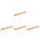 4Pièces Porte-Couvercle Puzzle Bois Beige - Support Stable Et Compact 4