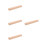 4Pièces Porte-Couvercle Puzzle Bois Beige - Support Stable Et Compact 6