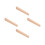 4Pièces Porte-Couvercle Puzzle Bois Beige - Support Stable Et Compact 8