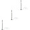 3Pcs Black Mini Simulation Railroad Lights for Sand Table Display 7