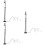 3Pcs Black Mini Simulation Railroad Lights for Sand Table Display 9