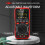 Handheld 2in1 Oscope Meter with Digital Display 1MHz Bandwidth 2.5Msps Sampling 7