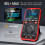 Handheld 2in1 Oscope Meter with Digital Display 1MHz Bandwidth 2.5Msps Sampling 11