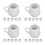24Pièces Petit Pour Café Lait Sauce 7