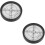 2Pcs Small Bubble Level Acrylic High Precision Spirit Level 7