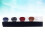 5Pièces Clip -Pick Guitare Noir Double Rangée Compatible Micro 4