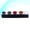 5Pièces Clip -Pick Guitare Noir Double Rangée Compatible Micro 7