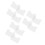 12Pcs White Plastic Mesh Sheets for DIY Crafting Durable Bag Material 5
