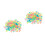 200Pcs Assorted Color Aquarium Decorative Stones Durable Resin Pebbles 9