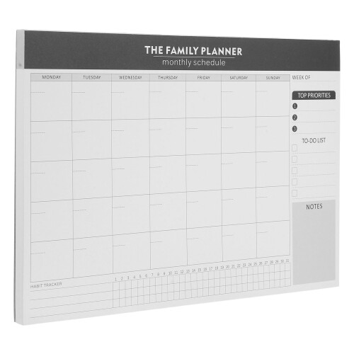 3Pcs Teacher Checklist Planner Black Large Daily Weekly Task Notebook 1