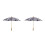 2Pièces Parapluies Rétro Chinois Pour Danse Et Décoration 4