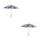 2Pièces Parapluies Rétro Chinois Pour Danse Et Décoration 7