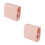 2Pcs Pink Nail Drill Bits Organizer Silicone Case for Home Manicure 7