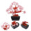 4Pièces Décorations Arbres Cristal Chance Richesse 11