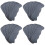 24Pcs Sweatbands Hard Hat Liners Light Grey Comfortable Cotton 7