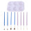 18Pcs Hobby Modeling Paint Set Assorted Color Durable Craft Tools 2