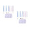 18Pcs Hobby Modeling Paint Set Assorted Color Durable Craft Tools 11