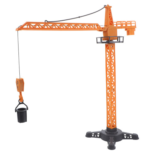 4Pcs Construction Crane Toy Model Plastic for Kids Interactive Playset 2