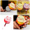 2Pcs Portable PU Cosmetic Mirror Adorable Handheld Tool 5