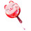 2Pcs Portable PU Cosmetic Mirror Adorable Handheld Tool 11