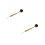 2Pièces Brosse Auto-Bronzage Corps Bois Nylon Kaki Usage 5