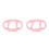 2Pièces Manchons Silicone Rose Pour Bébé Avec 4