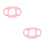 2Pièces Manchons Silicone Rose Pour Bébé Avec 7