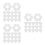 150Pcs Craft Foam Hearts White for DIY Wedding Decor and Art Projects 7