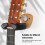 Supporto da parete per chitarra con legno di faggio e ferro 4