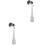 2Pcs Feeding Spoons Silver Stainless Steel Feeding Set 3