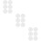18Pcs Clear Grid Plastic Mesh Sheets for Quilting and Needle Craft DIY 11