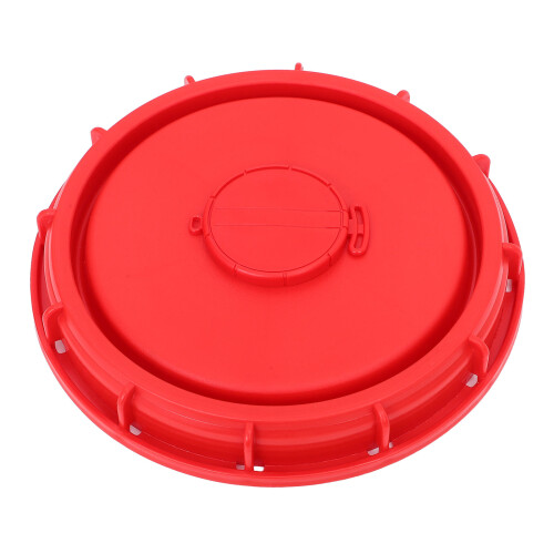 4Pcs Durable Red ABS Ibc Tote Replacement Caps Vented Tank Covers 1