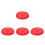 4Pcs Durable Red ABS Ibc Tote Replacement Caps Vented Tank Covers 4
