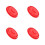 4Pcs Durable Red ABS Ibc Tote Replacement Caps Vented Tank Covers 9