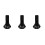 3Pcs Durable ABS Wall Brackets for Speakers with Cable Organizer Black 9