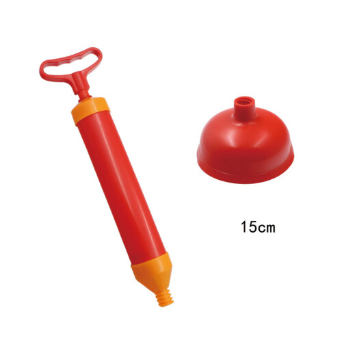 1Ensemble Accessoire Rouge Pour Nettoyage Wc À Ventouse 1