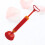 1Ensemble Accessoire Rouge Pour Nettoyage Wc À Ventouse 4