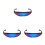 3Pièces Lunettes Pièce Cyclisme Protection Uv Polarized 10