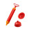 1Ensemble Accessoire Rouge Pour Nettoyage Wc À Ventouse 11