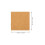 24Pcs Self Adhesive Cork Sheets Light Brown DIY Coasters Non-Slip Pads 2