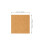 24Pcs Self Adhesive Cork Sheets Light Brown DIY Coasters Non-Slip Pads 3