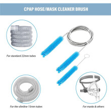 CPAP Hose Cleaning Kit, with CPAP Hose Hanger & Mask Hook & Hose Brush - Fits for Standard 22mm Diameter Tubing