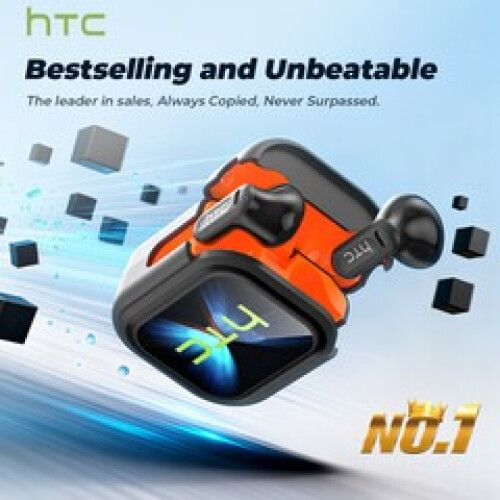 HTC HTC NE20 Wireless Bluetooth 5.4 AI Language Translation Earphones LED Display 2