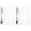 2Pcs Acrylic Clear Folder Binder Cover Transparent A5 Notebook Shell 4