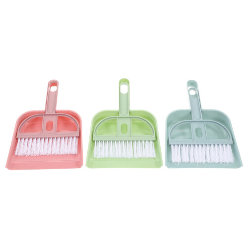 15Sets ABS Veegborstel En Stofblik Set Compact Voor Thuis 1