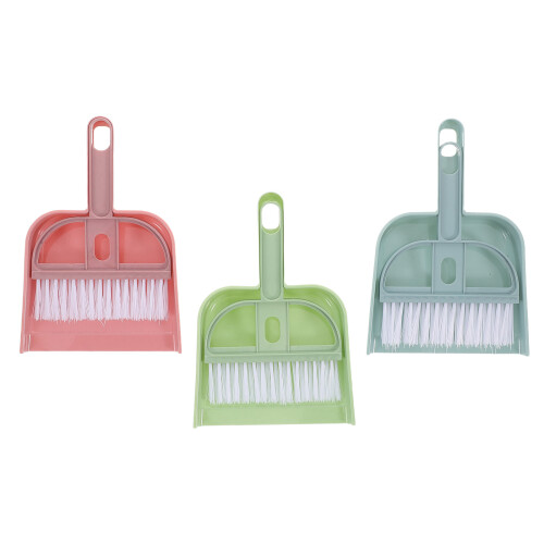 15Sets ABS Veegborstel En Stofblik Set Compact Voor Thuis 2