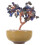 2Pcs Handcrafted Crystal Wealth Tree Decoration for Office and Home 3