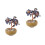 2Pcs Handcrafted Crystal Wealth Tree Decoration for Office and Home 4
